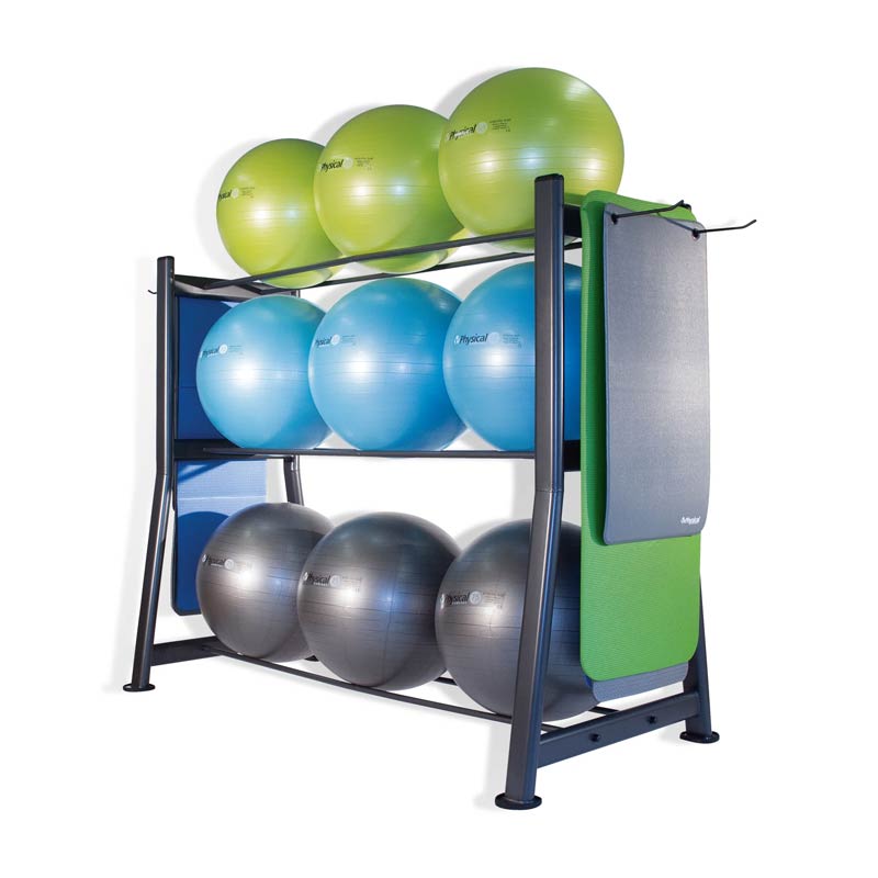 Ball Rack 9-10 Balls + Mat Storage