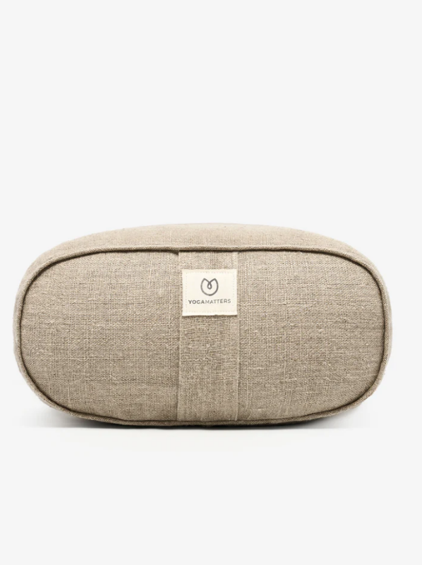 Hemp Rectangular Buckwheat Bolster