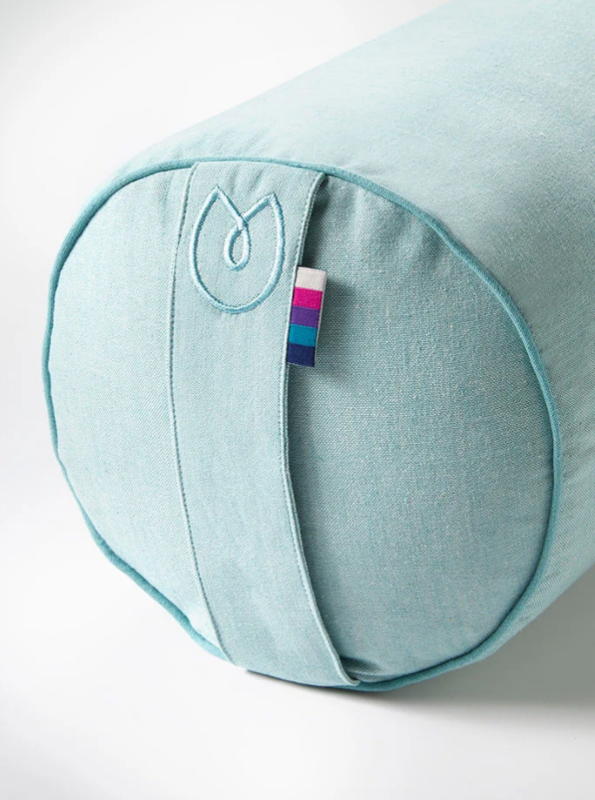 Organic Cotton Chambray Buckwheat Bolster